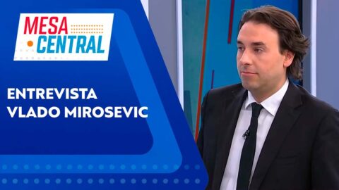 Vlado Mirosevic habla en Mesa Central de Tele 13