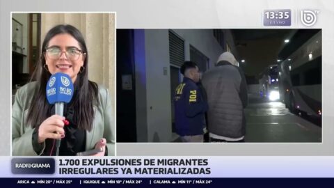 Vuelo chárter expulsa a 75 migrantes irregulares desde Chile