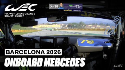 Vuelta onboard con Cressoni en el Mercedes-AMG LMGT3 de Barcelona