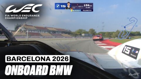 Vuelta onboard de Raffaele Marciello en el BMW Hypercar en Barcelona