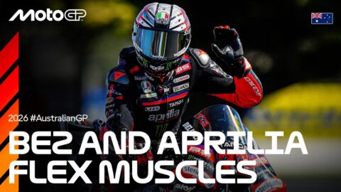 Vueltas rápidas en los últimos minutos de la práctica de MotoGP en Australia
