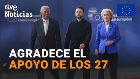 Zelenski agradece el apoyo europeo tras críticas de Trump