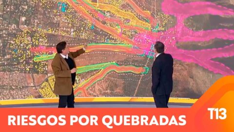 Zonas en riesgo por viviendas cercanas a quebradas