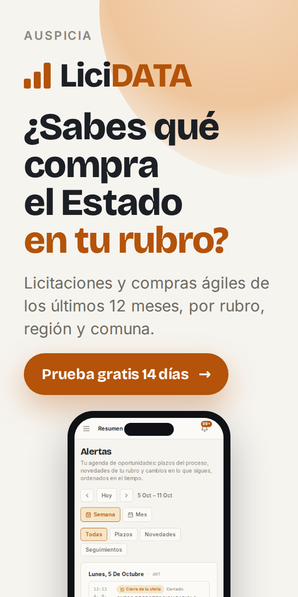 ¿Sabes qué compra el Estado en tu rubro?